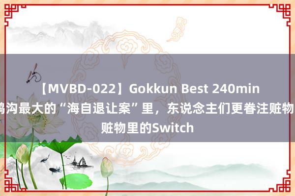 【MVBD-022】Gokkun Best 240min. 日本史上鸿沟最大的“海自退让案”里，东说念主们更眷注赃物里的Switch