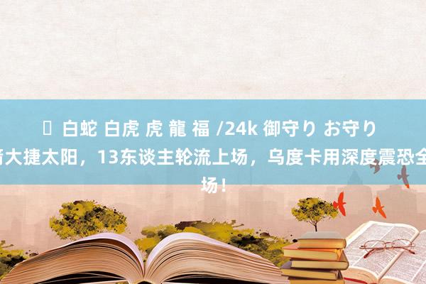 ✨白蛇 白虎 虎 龍 福 /24k 御守り お守り 火箭大捷太阳，13东谈主轮流上场，乌度卡用深度震恐全场！